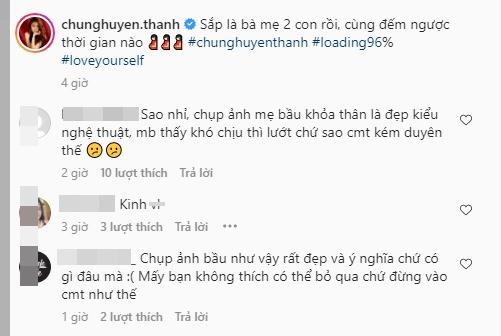 Bà bầu Chúng Huyền Thanh bị ném đá vì cởi sạch đồ-4