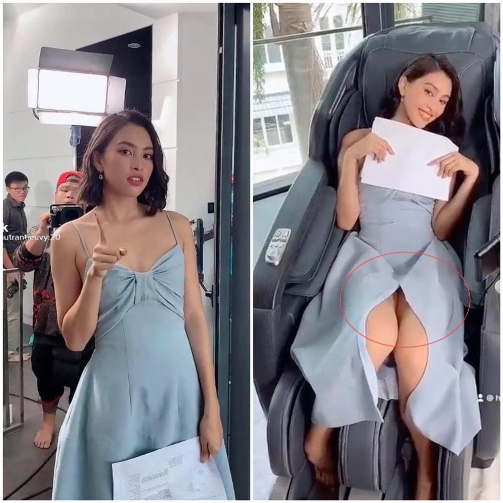 Sao Việt xử lý tinh tế khi diện đầm ngắn cũn, xẻ cao tít tránh lộ hàng-1