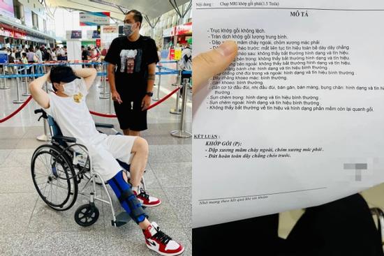 Bệnh án Karik: 'Dập xương mâm chày, đứt hoàn toàn dây chằng chéo'