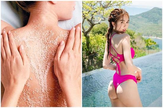 Bí kíp trị mụn lưng để diện bikini ngày hè đẹp như Ngọc Trinh