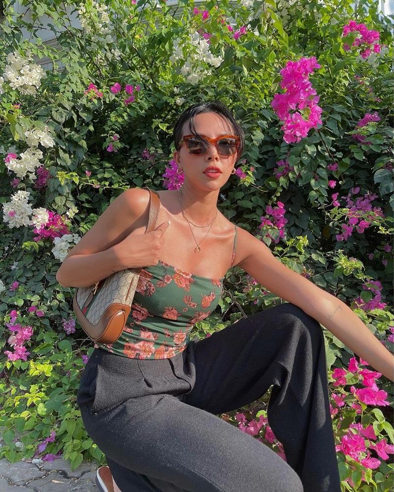 Thiều Bảo Trâm - Minh Hằng lăng-xê váy hoa nhí chào hè-6