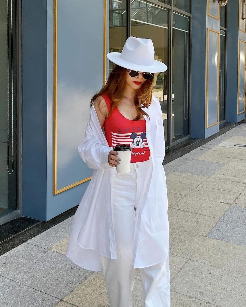 Thiều Bảo Trâm - Minh Hằng lăng-xê váy hoa nhí chào hè-12