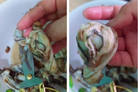 Cô gái đăng clip chỉ ra điều kinh sợ trong ốc móng tay, ai ngờ bị chỉ trích dữ dội