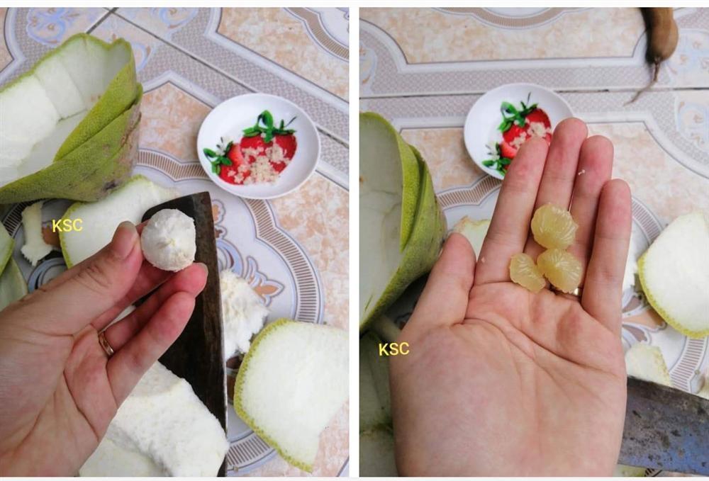 Nhìn đã biết đoảng với muôn kiểu bổ bưởi thần sầu của hội chị em-7