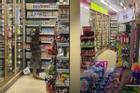 Kỳ đà dài 2m đột nhập cửa hàng tiện lợi ở Thái Lan