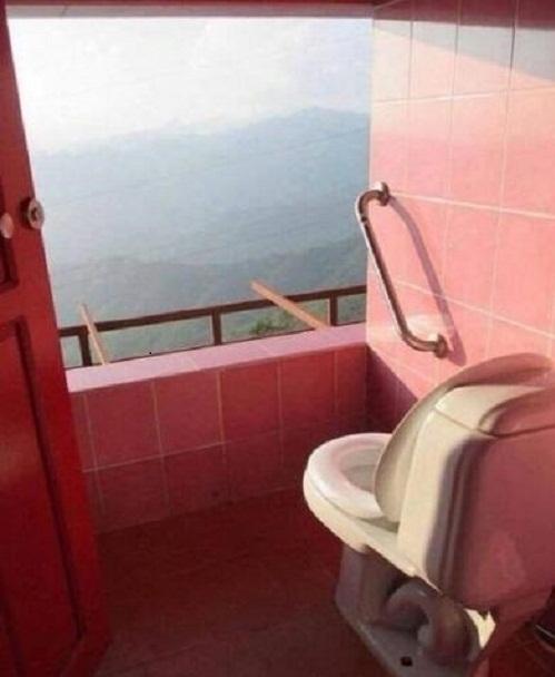 Tuyển tập các kiểu nhà vệ sinh thiết kế chẳng giống ai, đánh đố người sử dụng-5