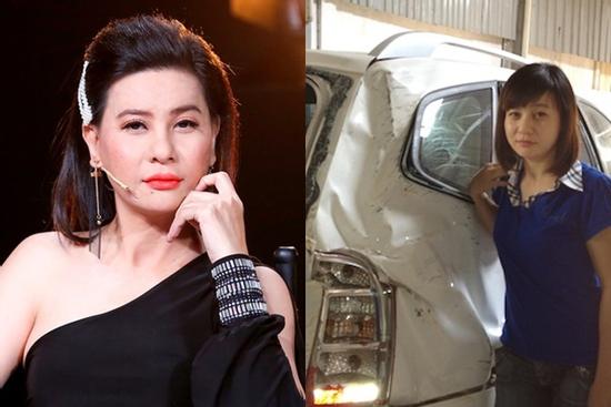 Cát Phượng nhớ lại vụ lật xe kinh hoàng, lo sợ cho hiện tại
