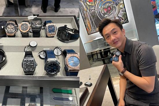 Đàm Thu Trang mua cùng lúc 10 chiếc đồng hồ tặng Cường Đô La