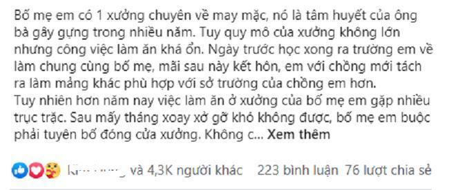 Nhà ngoại phá sản, chồng giục vợ về đòi nợ cũ còn dặn không tính lãi là may-1