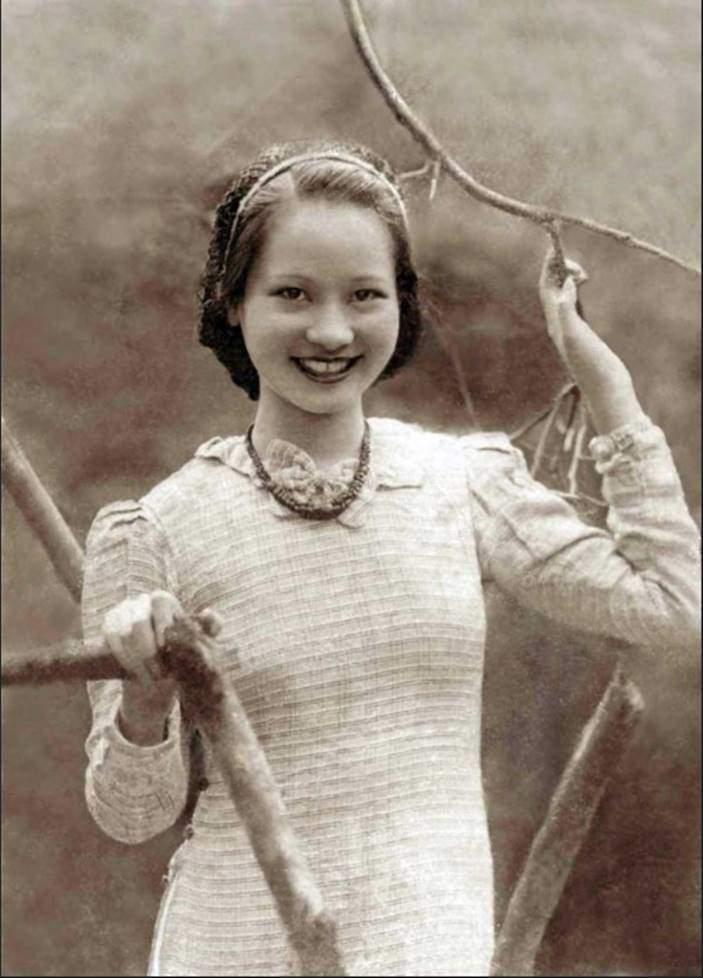 Dân mạng phát sốt với vẻ đẹp các mỹ nhân thời xưa qua ảnh phục chế-5