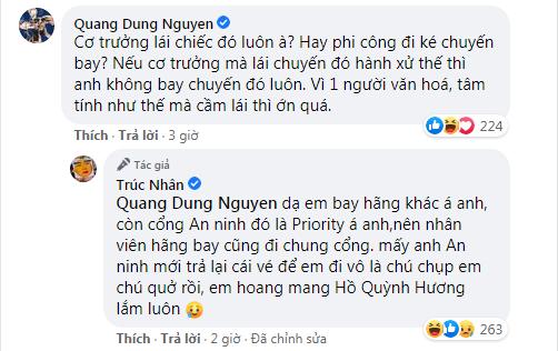 Ca sĩ Trúc Nhân bị cơ trưởng hãng hàng không quát mắng-6