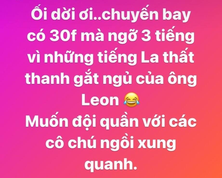 Hồ Ngọc Hà muốn đội quần trên máy bay, lý do từ chính quý tử-1