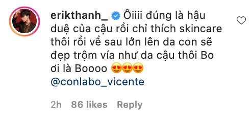 Cưng xỉu khoảnh khắc con trai Hòa Minzy thoa kem dưỡng da cho bố-4