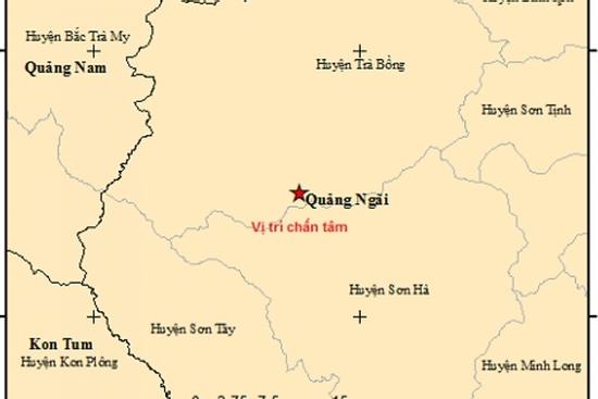 Có ít nhất 4 trận động đất xảy ra liên tiếp chỉ trong 2 ngày