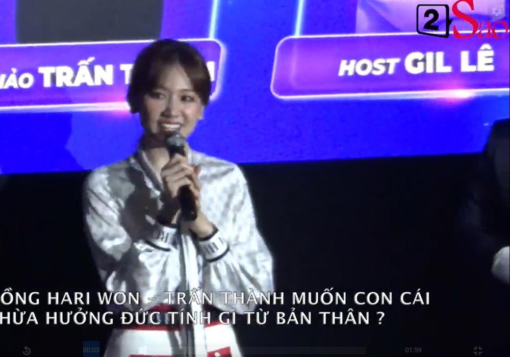 Hari Won: Tôi muốn con mình có cái đầu giống bố-2