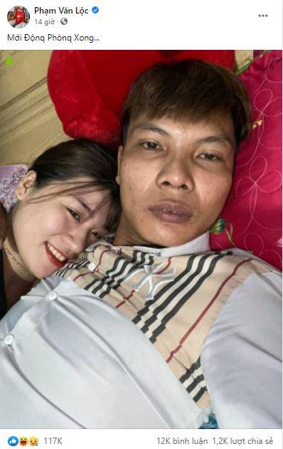 Lộc Phụ Hồ khoe ảnh động phòng, mặt phờ phạc nhìn đến tội-5