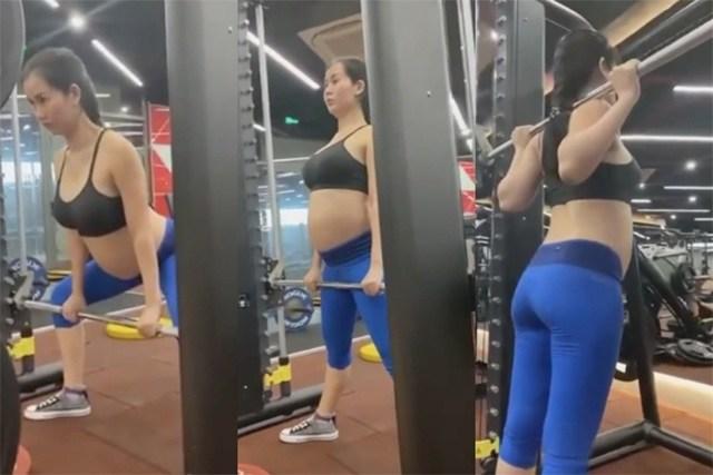Bầu 6 tháng, Võ Hạ Trâm vẫn đi hát, tập gym và ăn chay trường-4