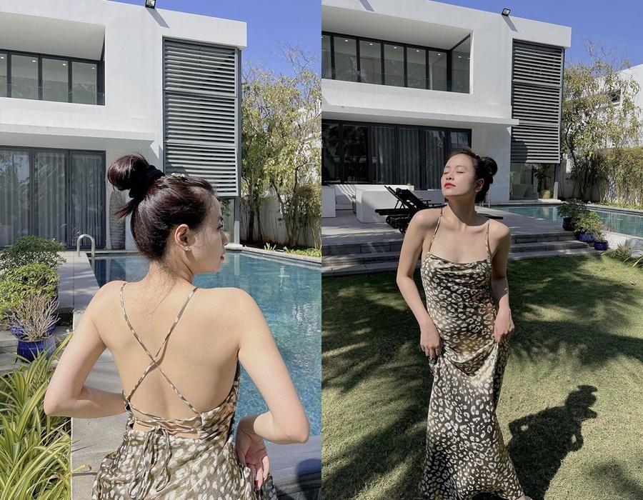 Nắng cháy da, sao Việt vẫn diện váy áo hở bạo khoe lưng trần-1