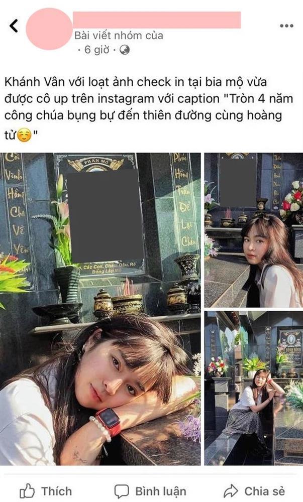 Những cú pose kém duyên bên bia mộ, tượng Phật của người nổi tiếng-1