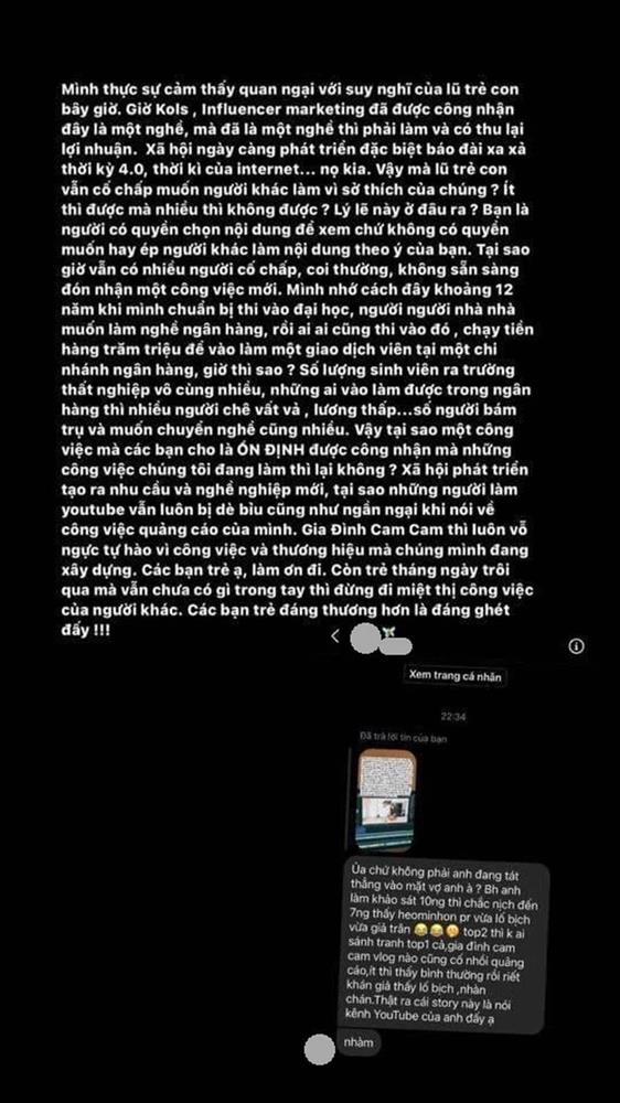 Bị chê PR lố và giả trân, gia đình Cam Cam gọi người tố là lũ trẻ con-4