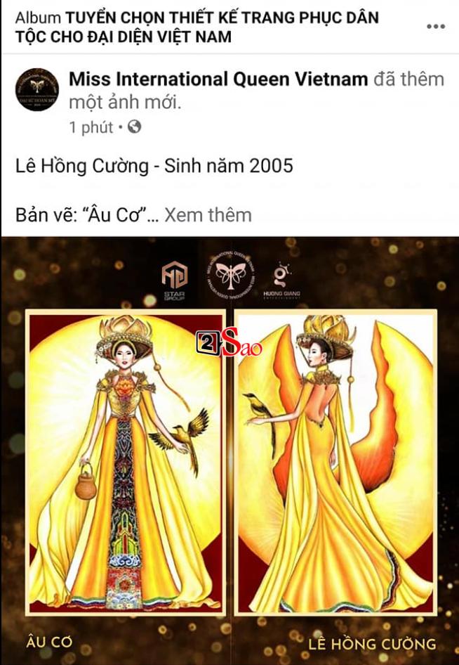 Miss International Queen Việt Nam ăn cắp mẫu Miss Universe?-1