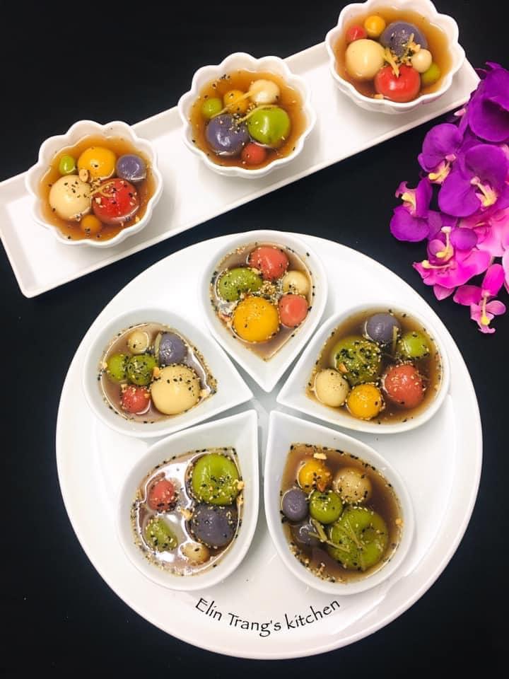 Chị em trổ tài làm bánh trôi, bánh chay đẹp không nỡ ăn ngày Tết Hàn Thực-6