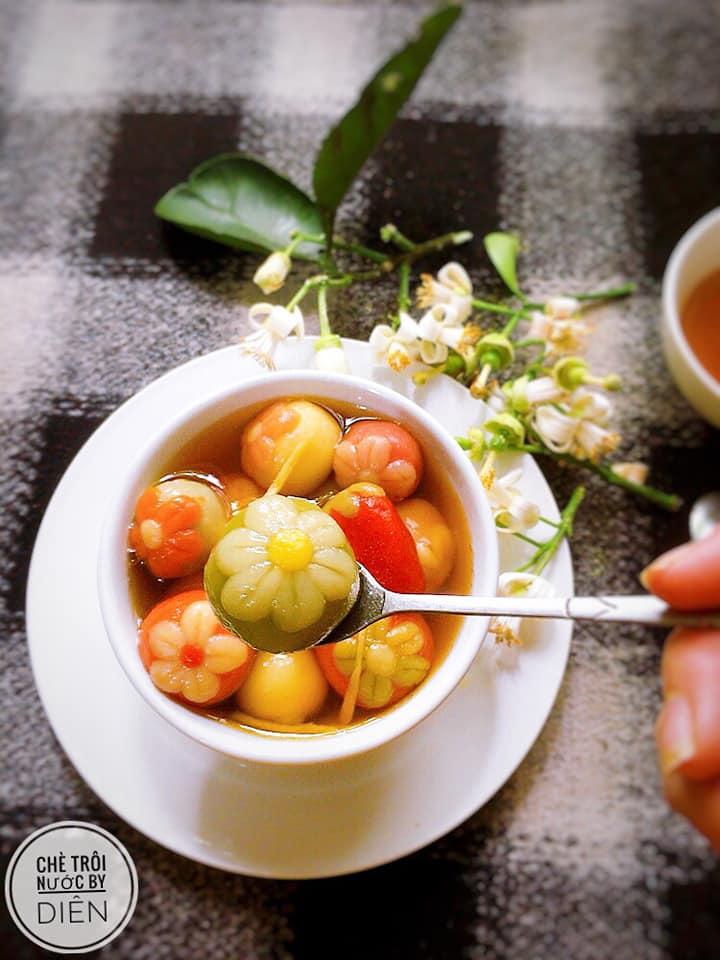 Chị em trổ tài làm bánh trôi, bánh chay đẹp không nỡ ăn ngày Tết Hàn Thực-8