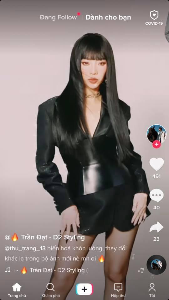 Thu Trang biến hình rất Tóc Tiên nhưng lại là Erik-6