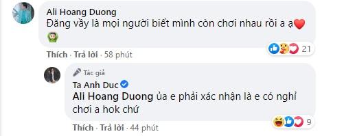 Sáng tỏ tin đồn Anh Đức cạch mặt Ali Hoàng Dương-2