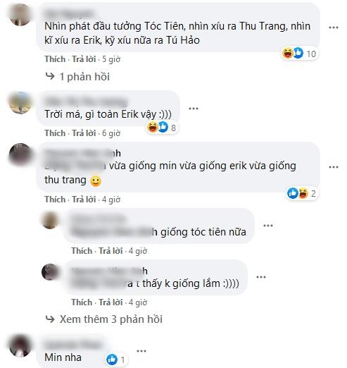 Thu Trang biến hình rất Tóc Tiên nhưng lại là Erik-7