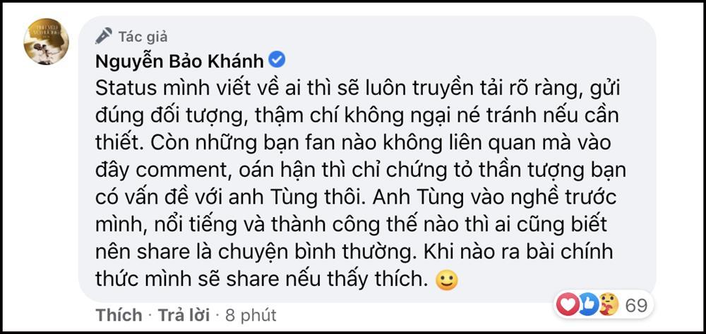 K-ICM khen bài mới của Sơn Tùng nhưng lại ám chỉ ai đó đang có vấn đề với đàn anh-4