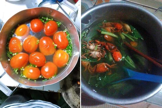 Ra mắt nhà bạn trai, nấu canh cà chua, cô gái khiến dân mạng 'hốt'