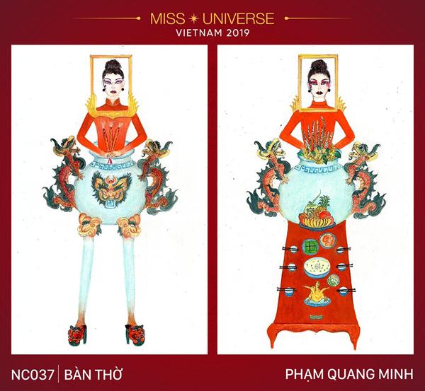 3 Quốc phục Cầu Tõm, Bàn Thờ, Miss Cai Lậy khiến dân mạng... bịt mũi-4