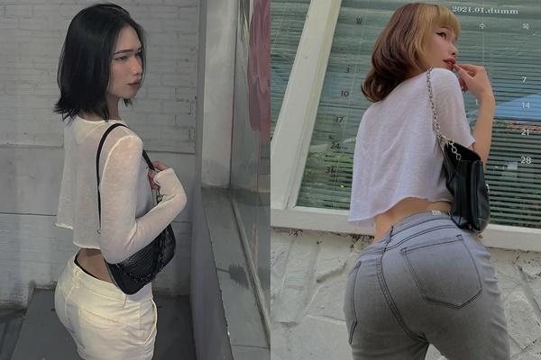 Body sexy hết nấc của cô gái tụt quần show hàng giữa siêu thị-9