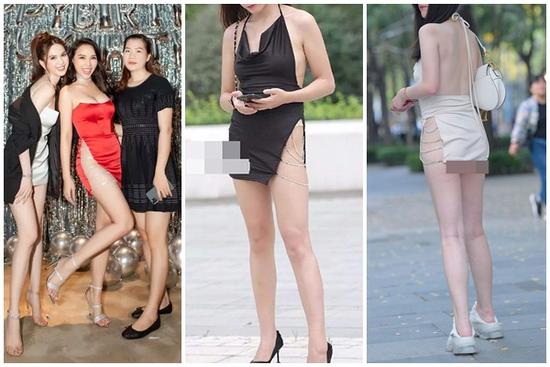 Phản cảm những pha diện váy xẻ toang hoác vòng 3 từ dạo phố đến thảm đỏ
