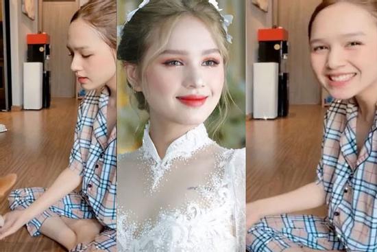 Cô dâu diện váy 28 tỷ lộ mặt mộc, nhan sắc có như ảnh hay khoe?