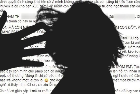 Bé 5 tuổi bị cô giáo cho con trai đấm vào mồm vì tội... nói nhiều