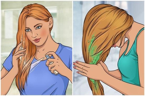 10 nguyên liệu tự nhiên hô biến tóc mỏng dính thành dày lại mềm mượt