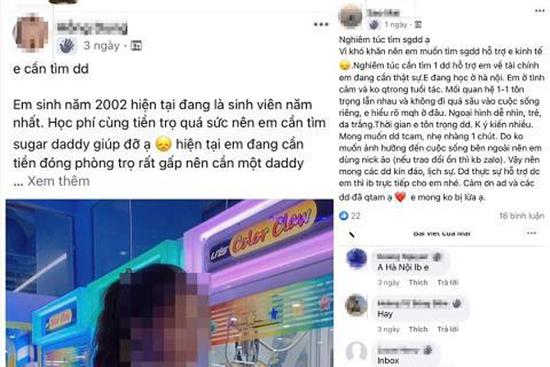 Sugar daddy-sugar baby: Nhận 5 bố đường, tháng 20 triệu