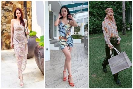 Lăng-xê trang phục họa tiết, Thúy Vi - Quỳnh Anh Shyn hai phong cách đối lập