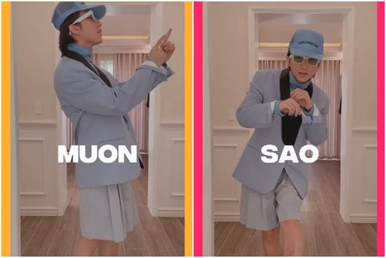 Sơn Tùng M-TP mặc quần mà y chang váy bồng lại còn xếp ly