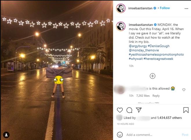 Body mlem mlem của Sebastian Stan được săn lùng sau khi lộ vòng 3-1