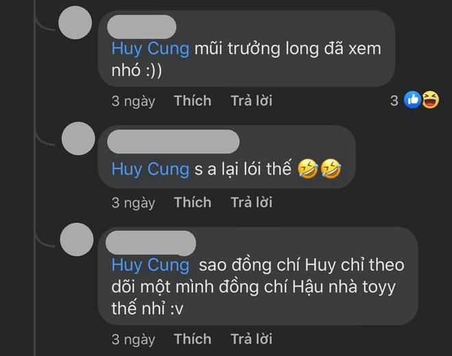 Huy Cung lại dấy lên nghi vấn đã toang với vợ vì chỉ follow Hậu Hoàng-4