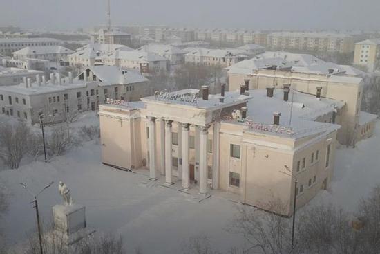 Ngôi làng bị đóng băng hoàn toàn ở Nga