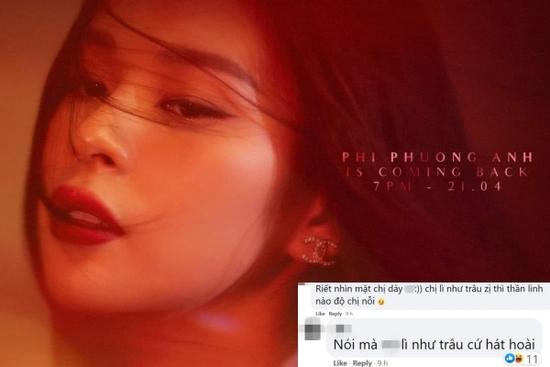 Phí Phương Anh thông báo comeback, netizen bàng hoàng: 'Lì như trâu'