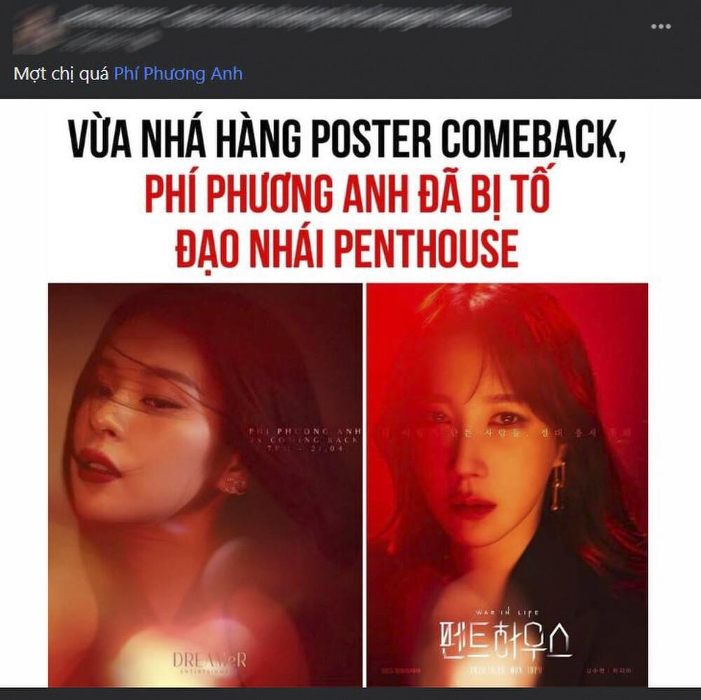 Mới tung ảnh comeback, Phí Phương Anh đã bị tố đạo nhái chị đẹp Penthouse?-4