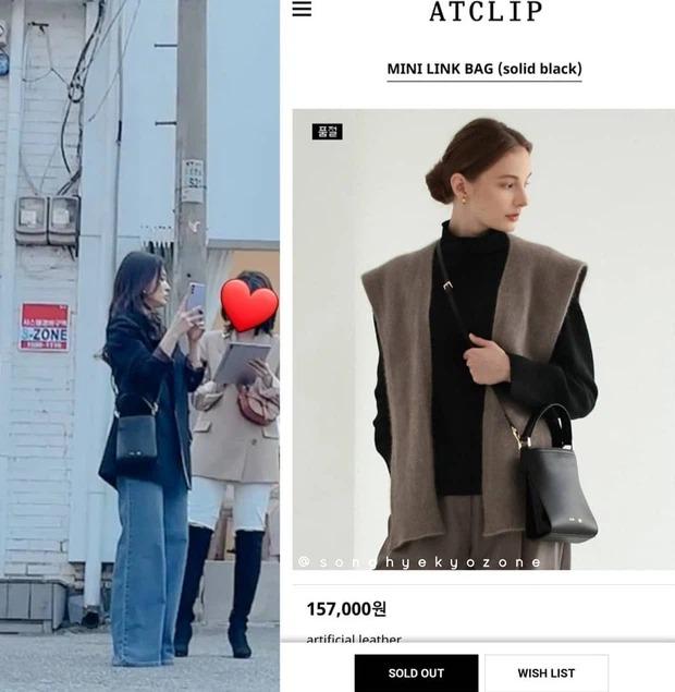 Song Hye Kyo khiến antifan á khẩu khi mẫu túi cô đeo lại cháy hàng trong 1 nốt nhạc-4