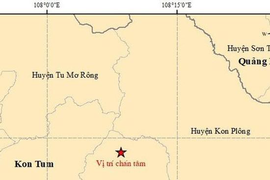 Liên tiếp động đất ở Tây Nguyên