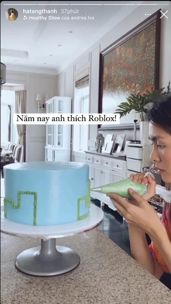 Hà Tăng lại khiến hội chị em trầm trồ vì làm bánh gì mà đẹp quá trời!-1