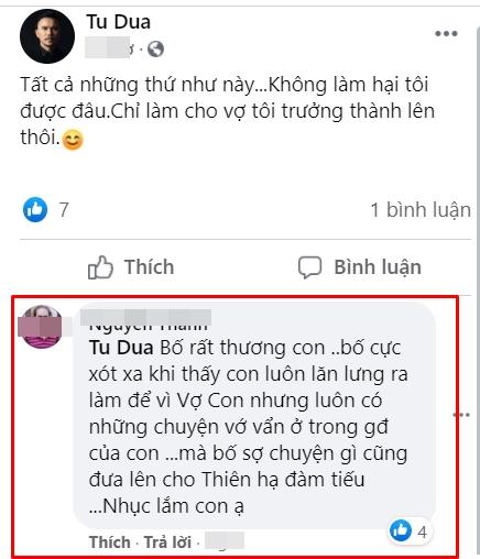 Bố đẻ Tú Dưa: Chuyện gì cũng đưa lên cho thiên hạ đàm tiếu, nhục lắm con ạ-4